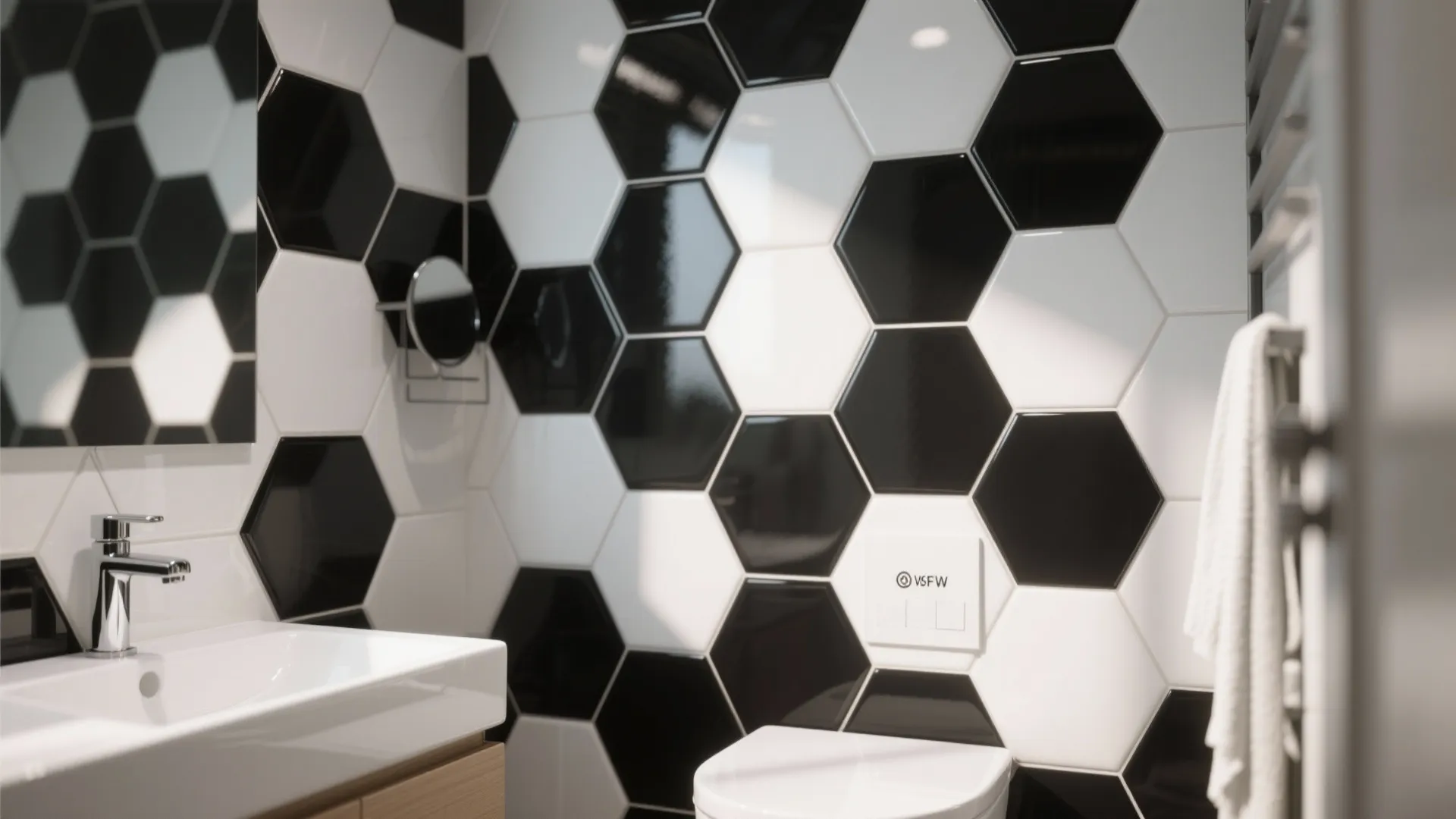 1. Bold Geometric Tiles