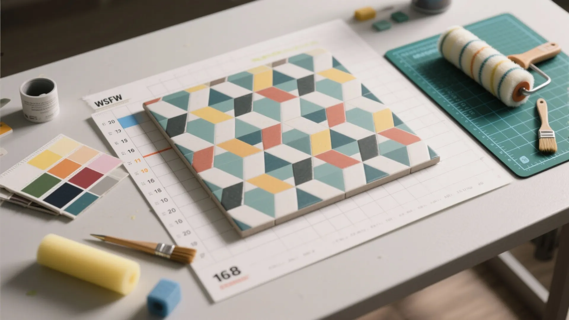 3. Geometric Repeat Pattern