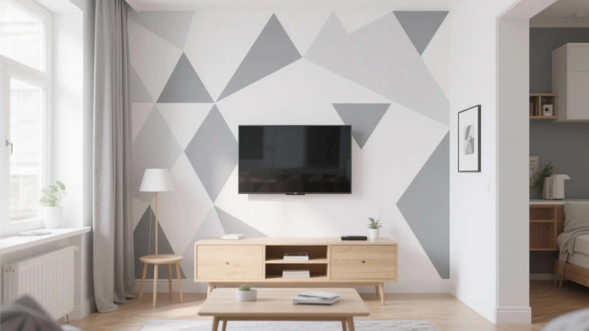 Geometric Paint Patterns