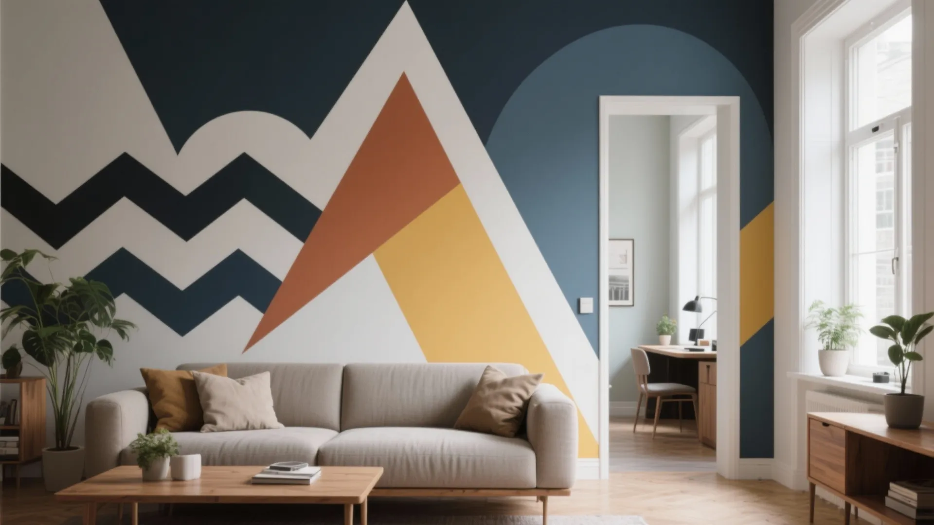 Geometric Wall Art DIY: Transform Your Space Easily: 1 Minute to Stunning Geometric Wall Art DIY (No Experience Needed!)
