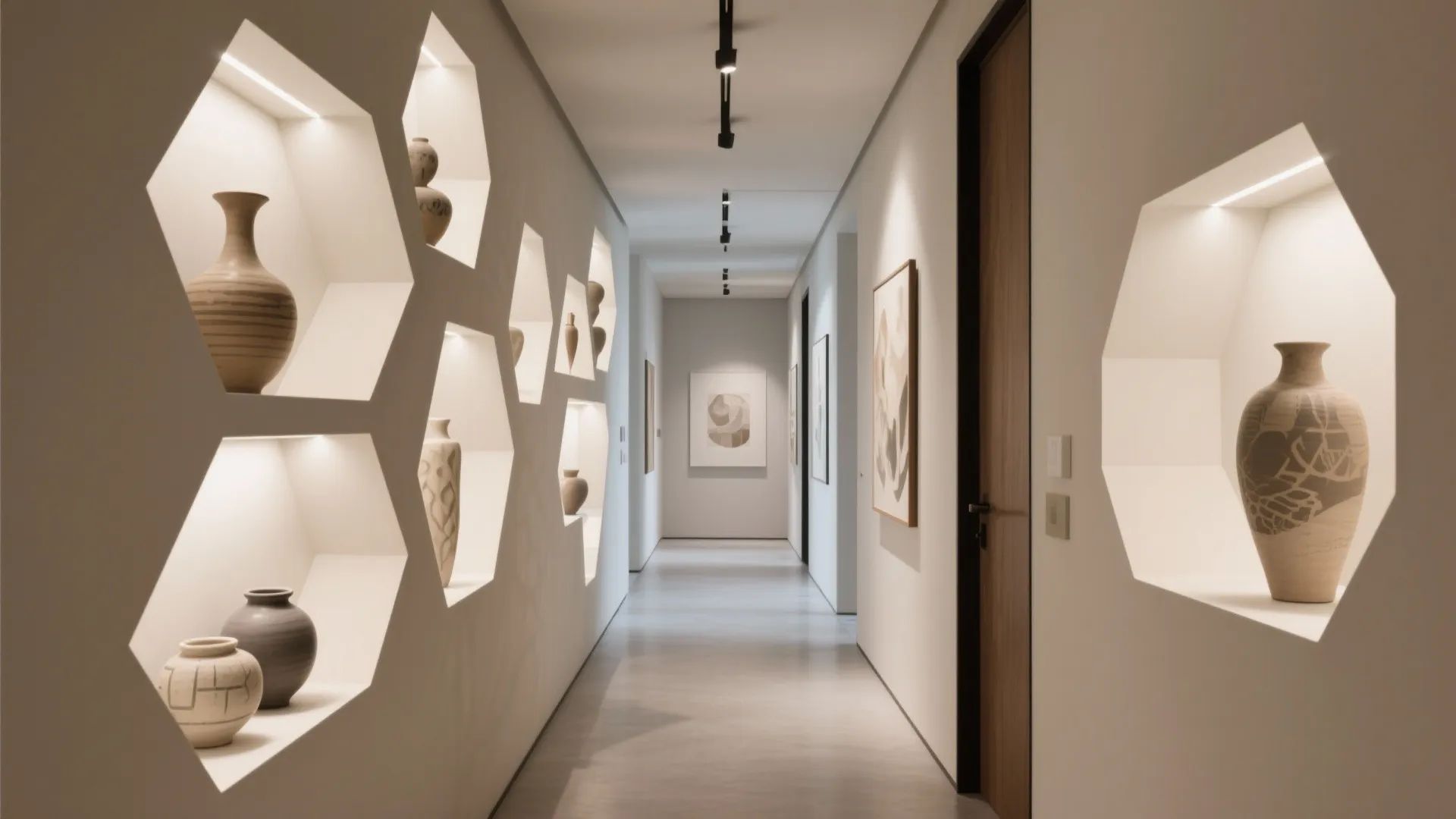 Geometric Wall Niches