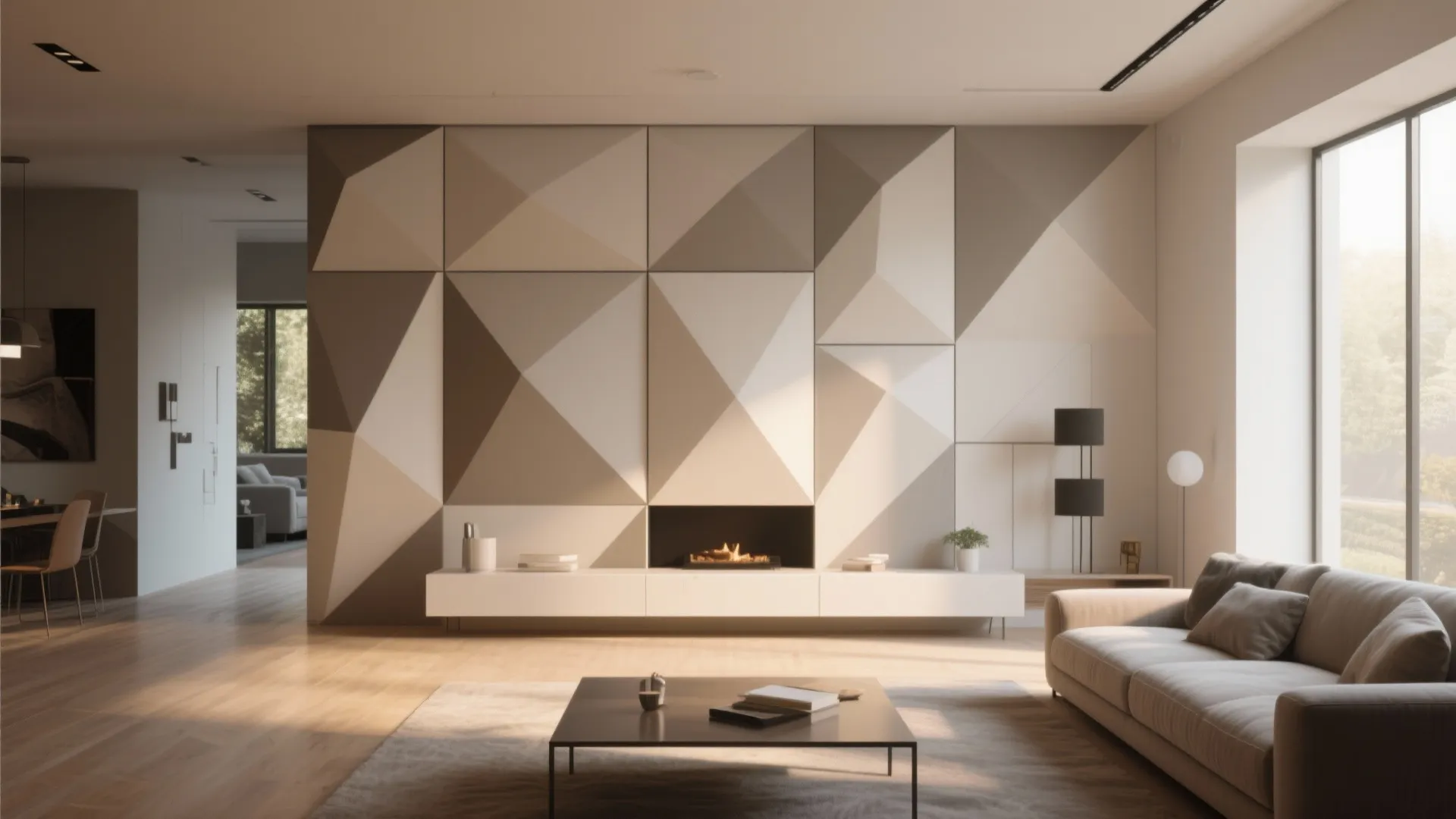 5. Geometric Wall Panels