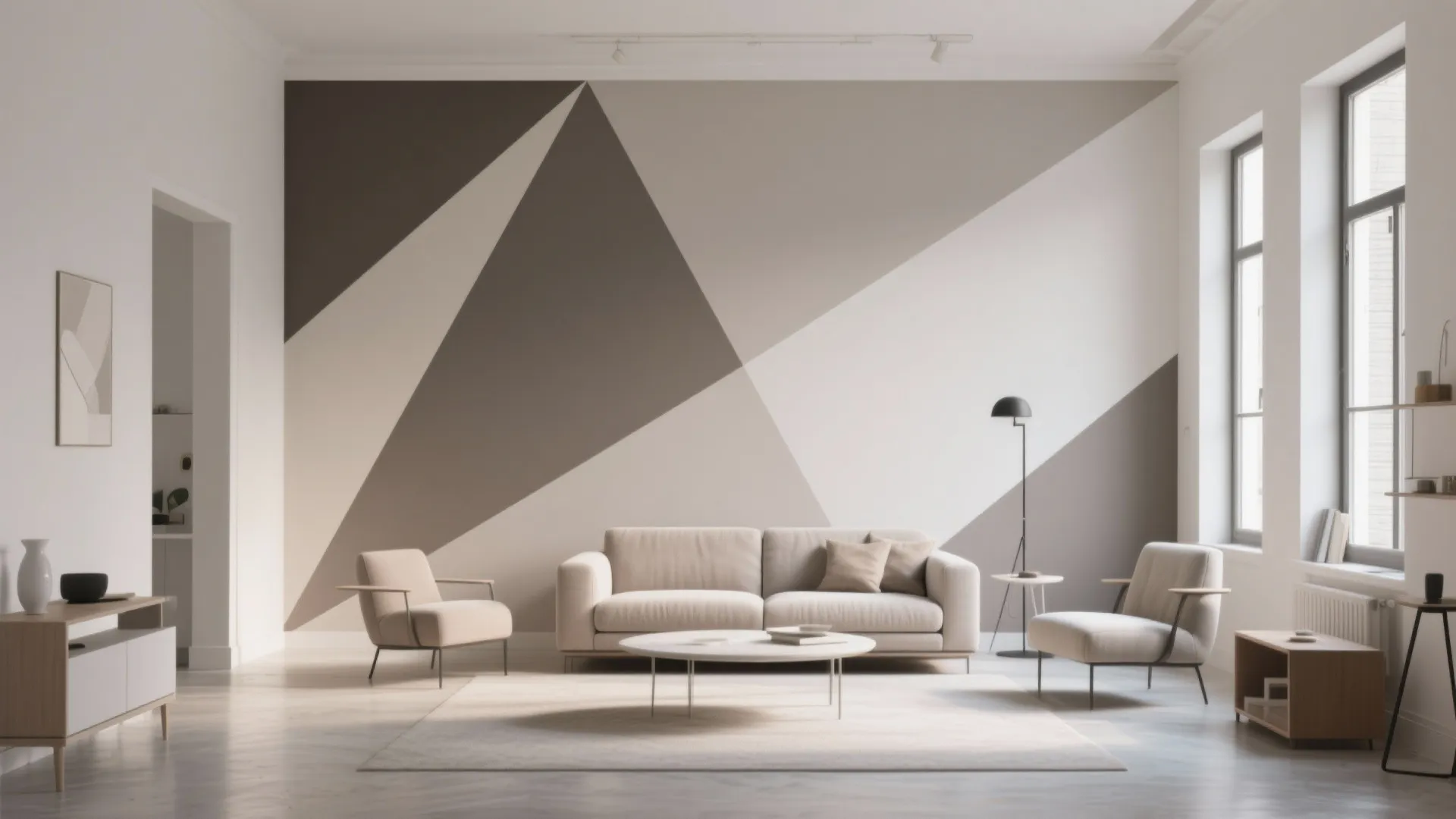 Geometric Paint Patterns