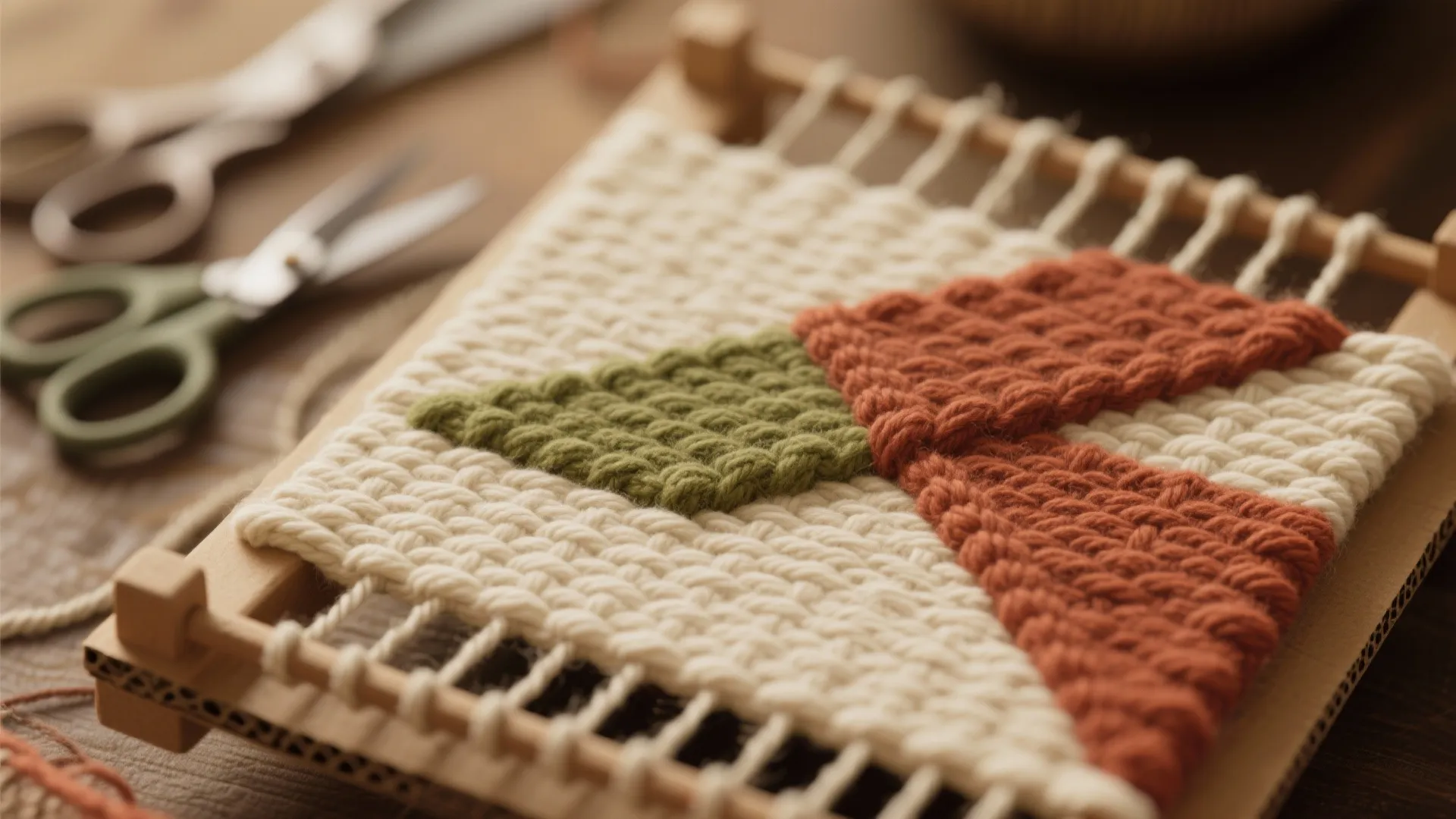 2. Geometric Woven Panel