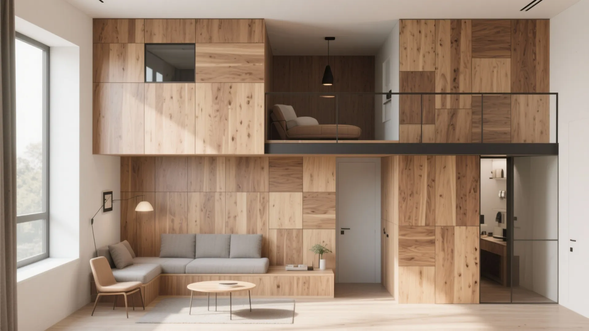 9. Modern Geometric Panels