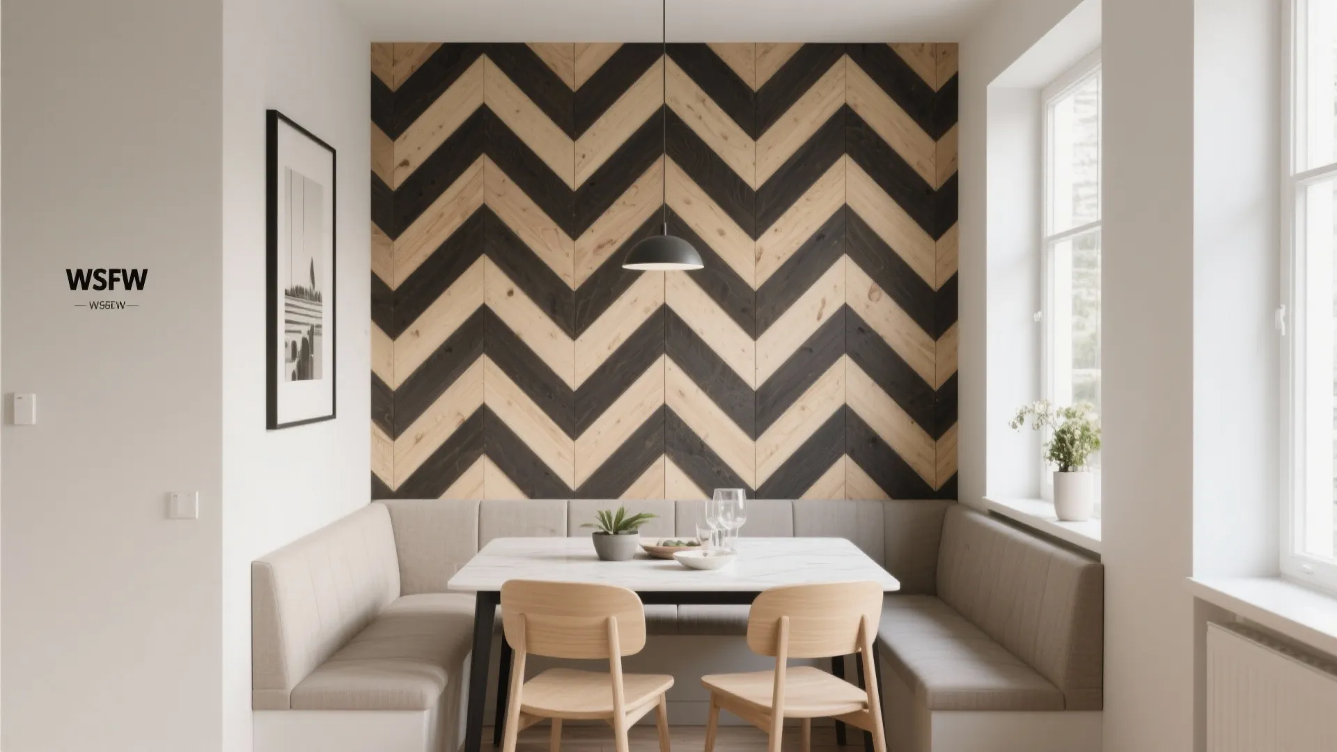 Geometric Pattern WPC Panels for Modern Style