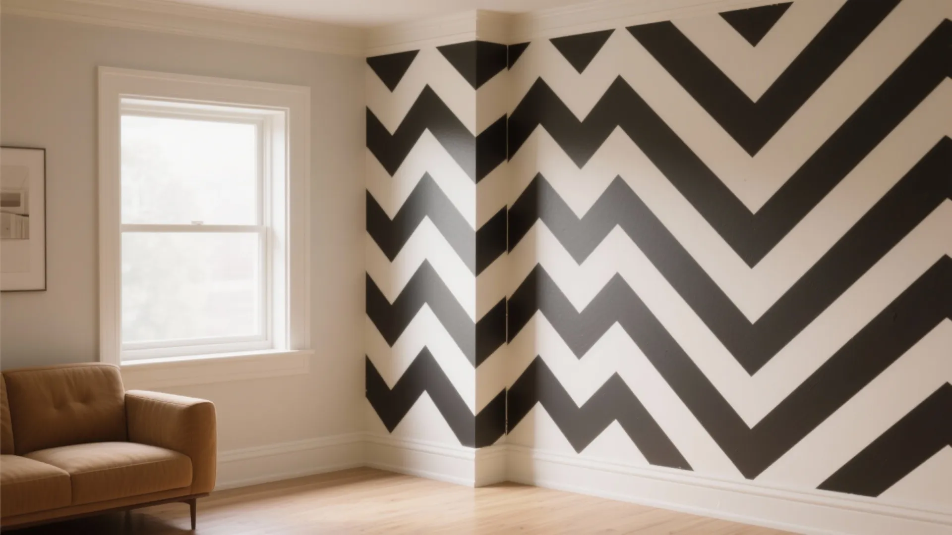 Geometric Wraparound Accent