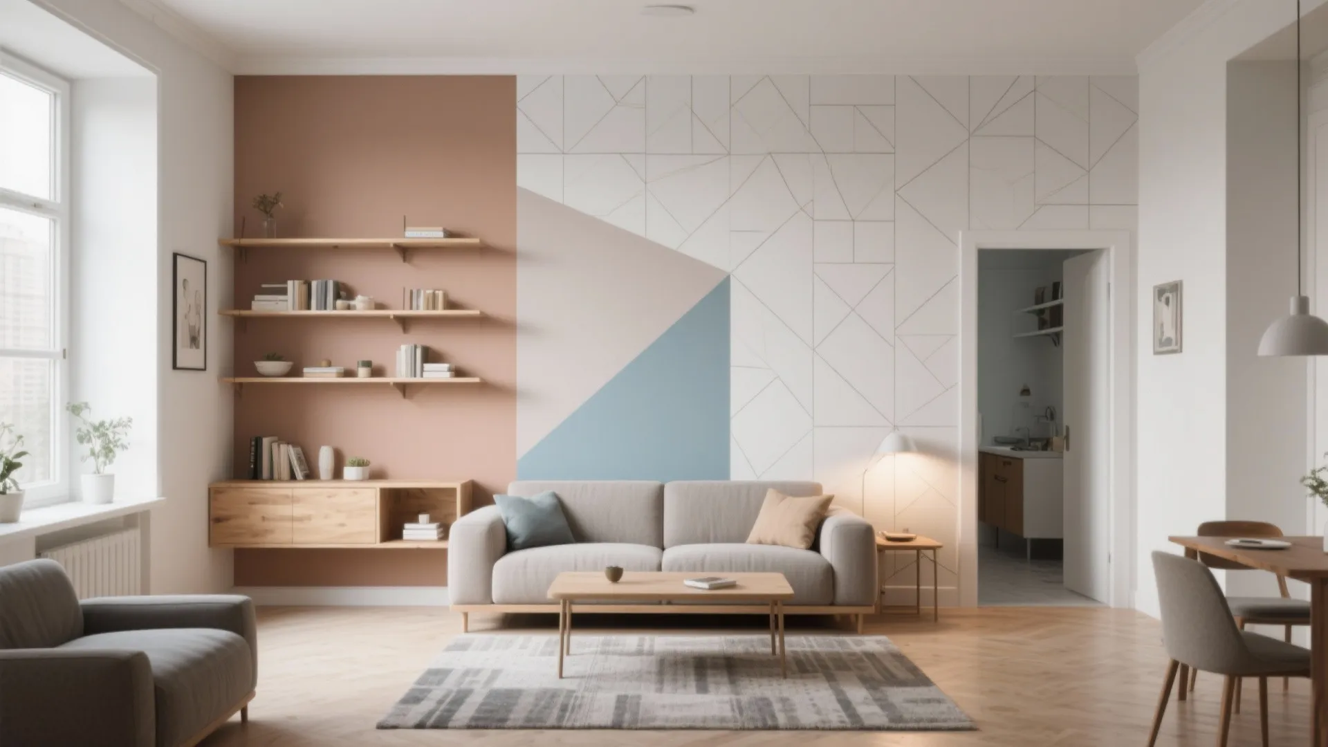 Graphic Geometrics and Color-Blocking to Zone