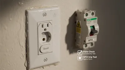 Water-Damaged Electrical Outlet & Circuit Breaker: Safety Alert