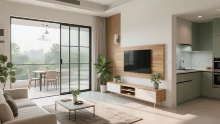 2 BHK Flat in Gurugram: 5 Space-Savvy Design Ideas