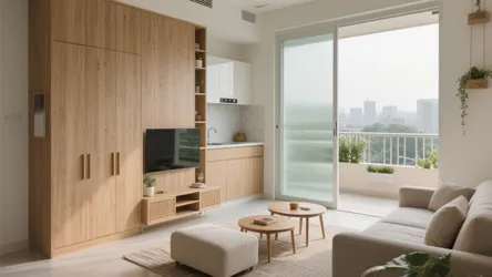 1 BHK Flat in Ghansoli: 5 Space-Savvy Design Ideas