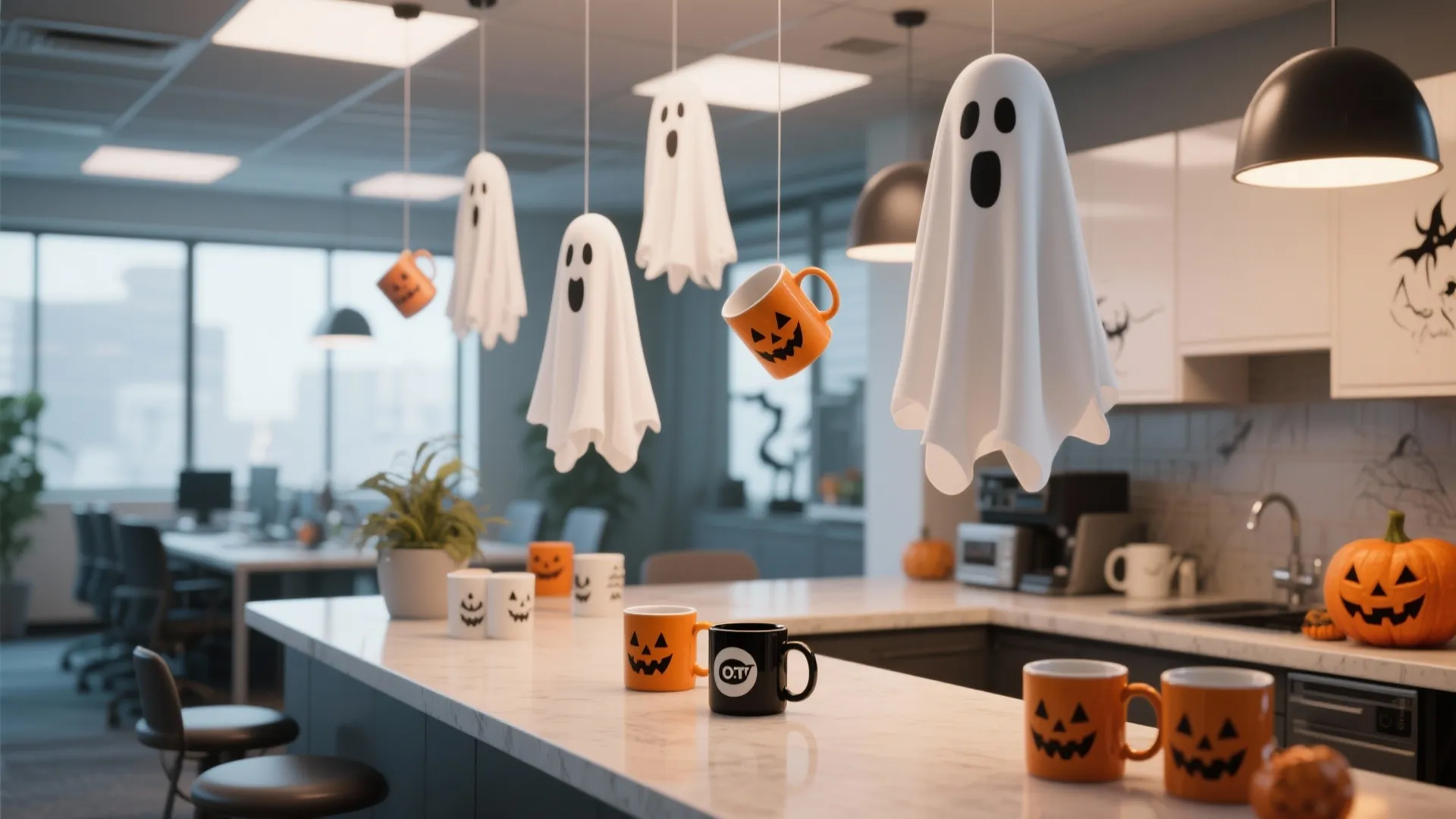 5. Ghostly Break Room