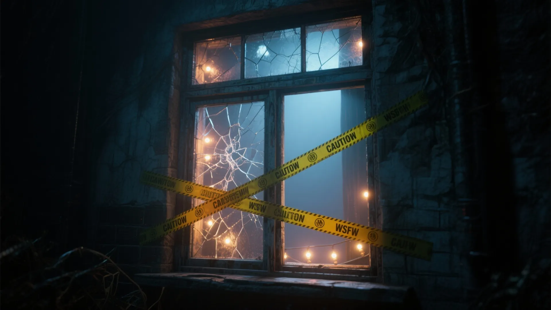 2. Ghostly Window Barricades