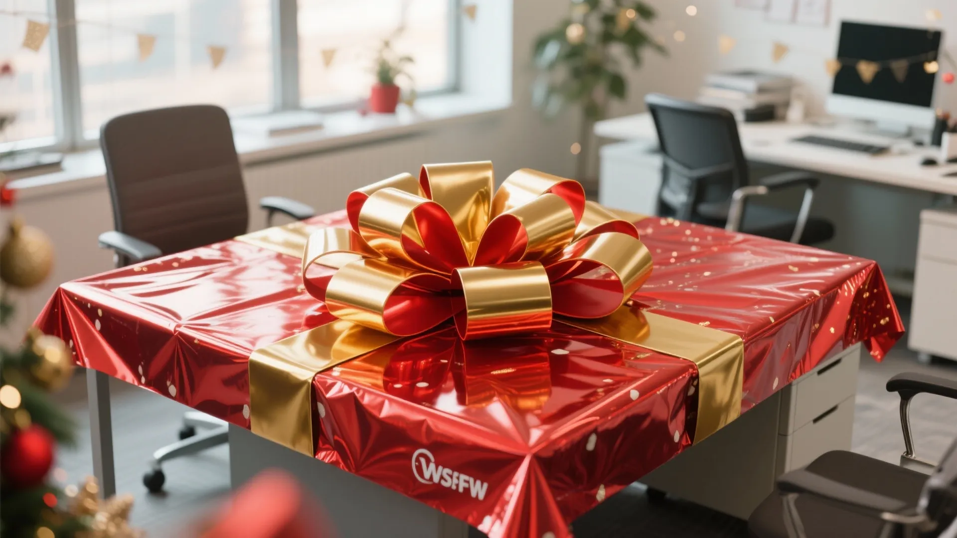 8. Giant Gift Wrap Surprise