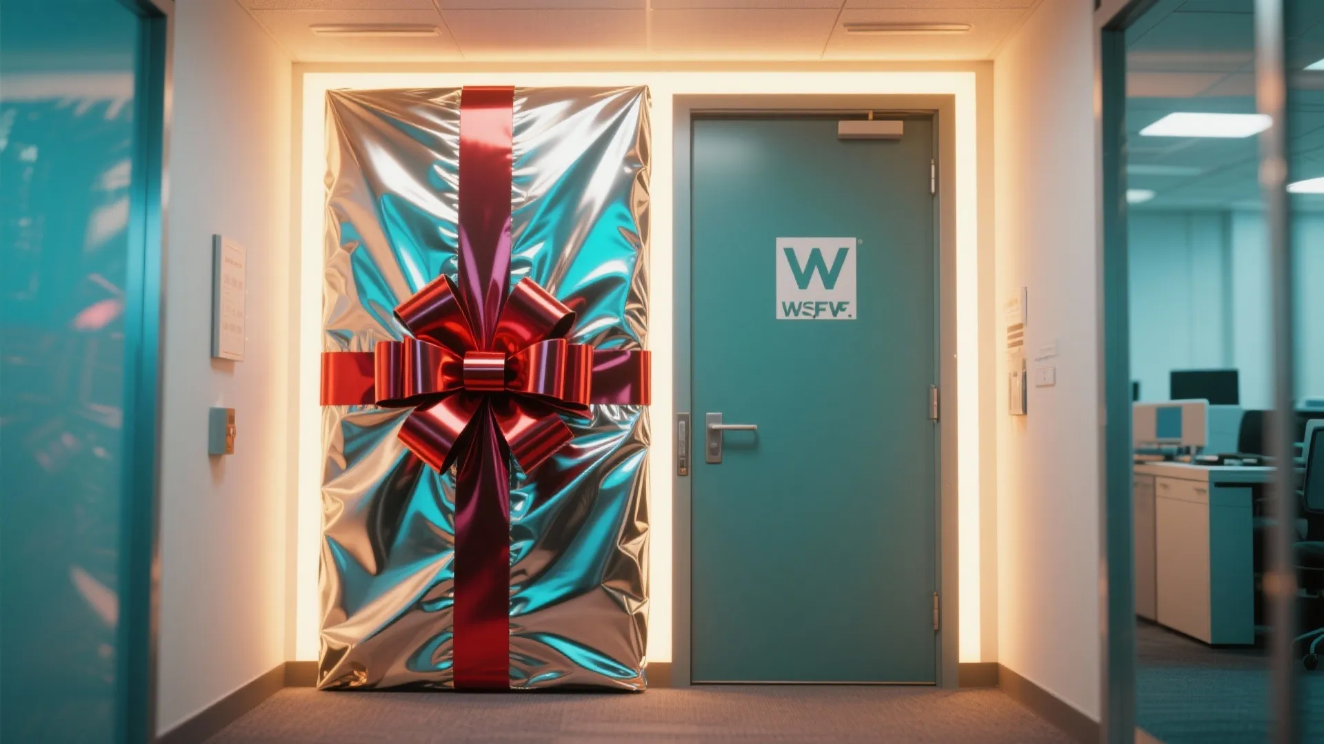 2. Giant Gift Wrap Surprise