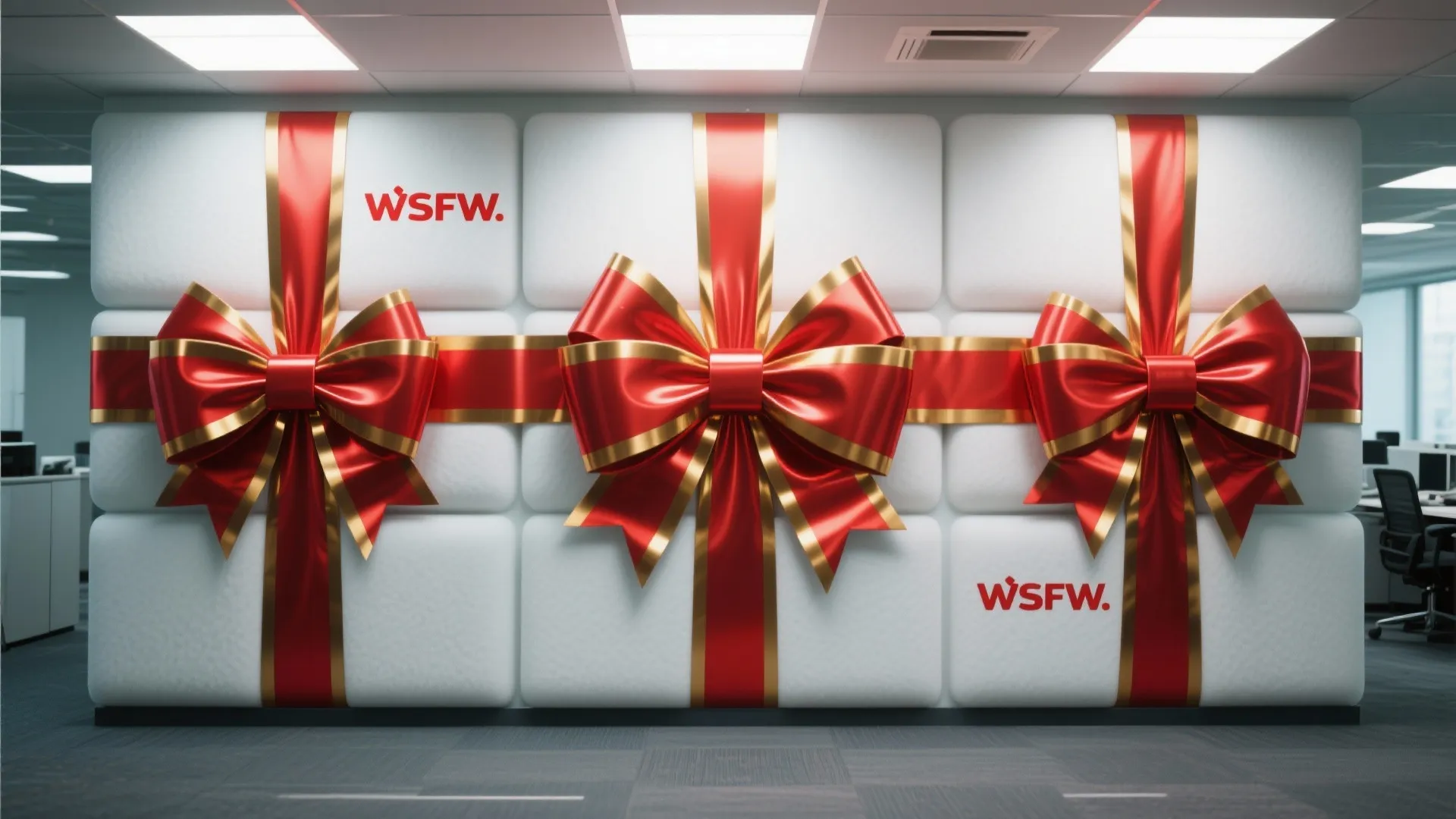 10. Giant Wrapped Wall Panels