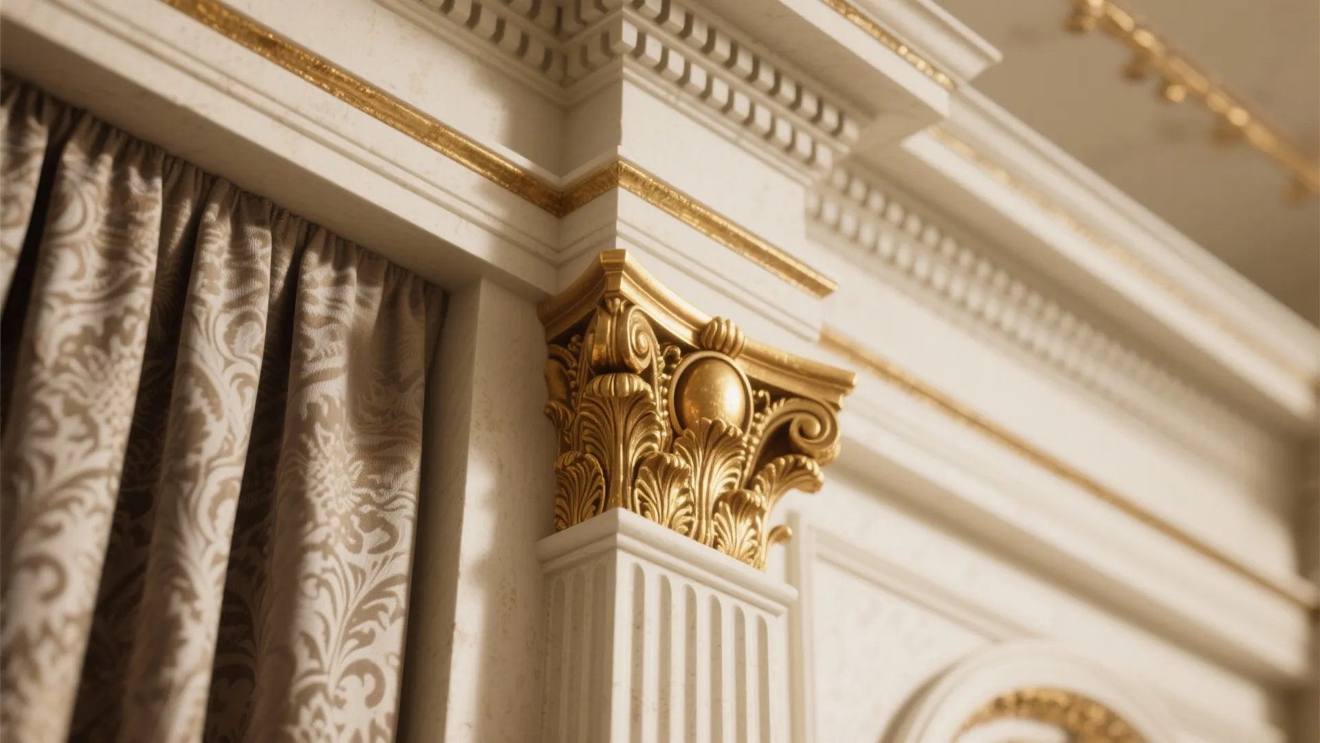 Ornament and Craft: Gilding, Mouldings, and Textiles