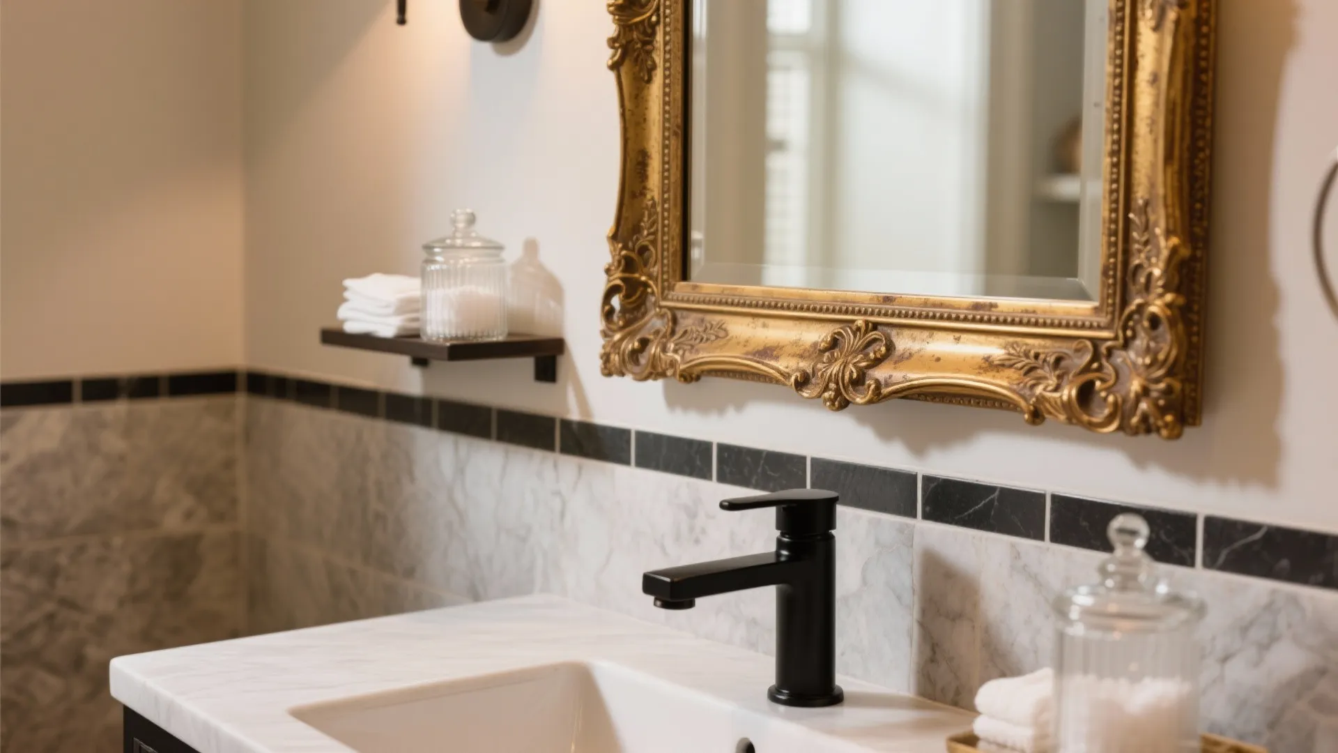 2. Victorian Mirror, Apothecary Drama