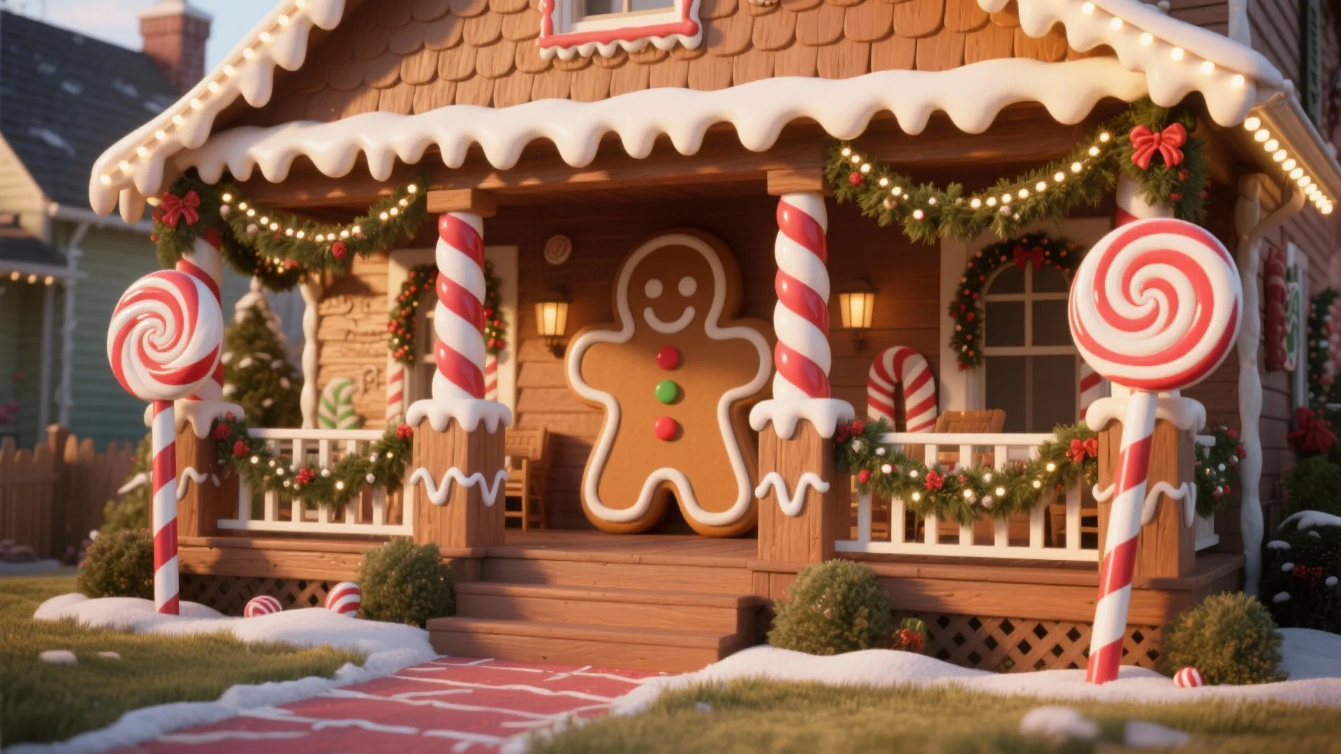 DIY Outdoor Gingerbread House Decorations — 5 Ideas: Small-scale holiday magic: weatherproof, budget-friendly gingerbread house decor for porches and yards