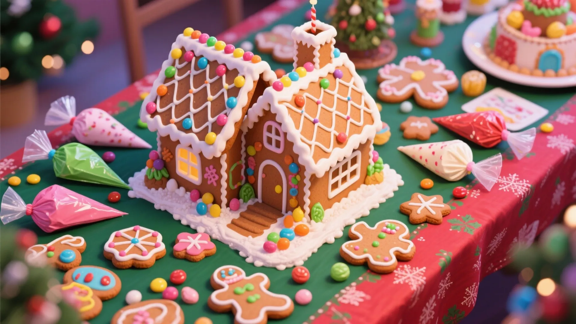 10. Gingerbread House Challenge