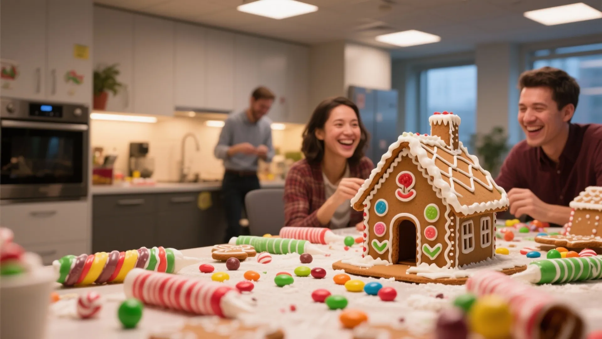 9. Gingerbread House Building Contest