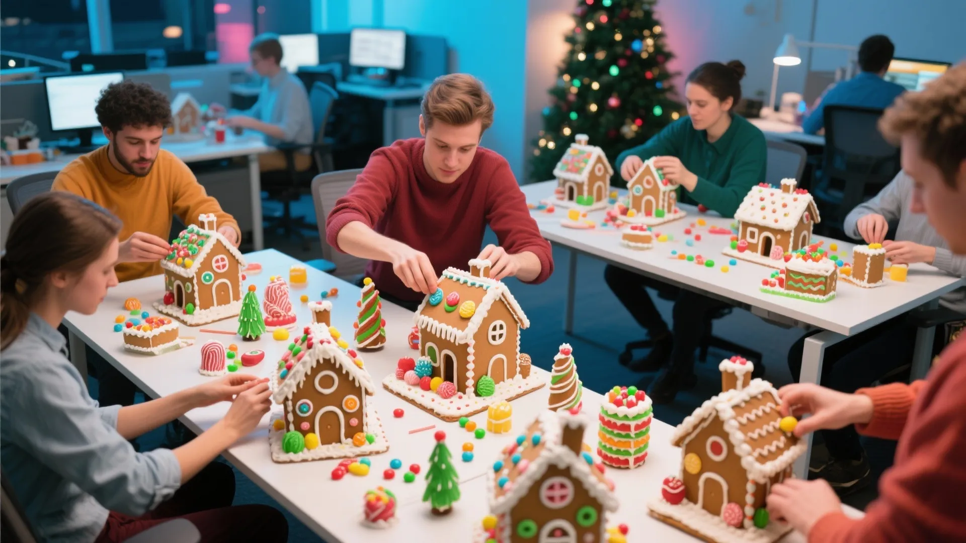 8. Gingerbread House Contest
