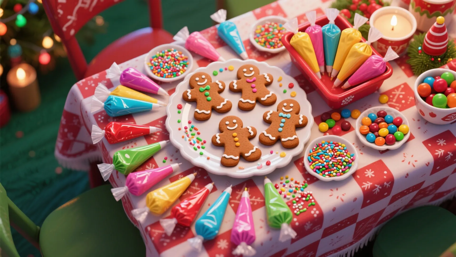 5. Gingerbread Cookie Decorating