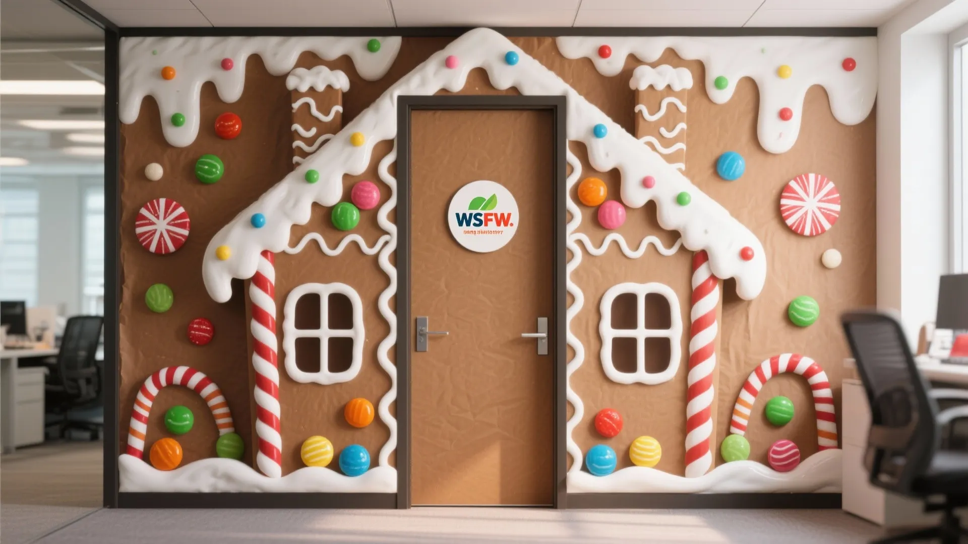 9. Gingerbread House Fantasy