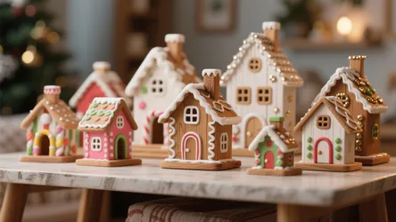 Wooden Gingerbread House: 5 Painting Ideas