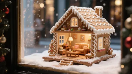 5 Gingerbread House Painting Ideas