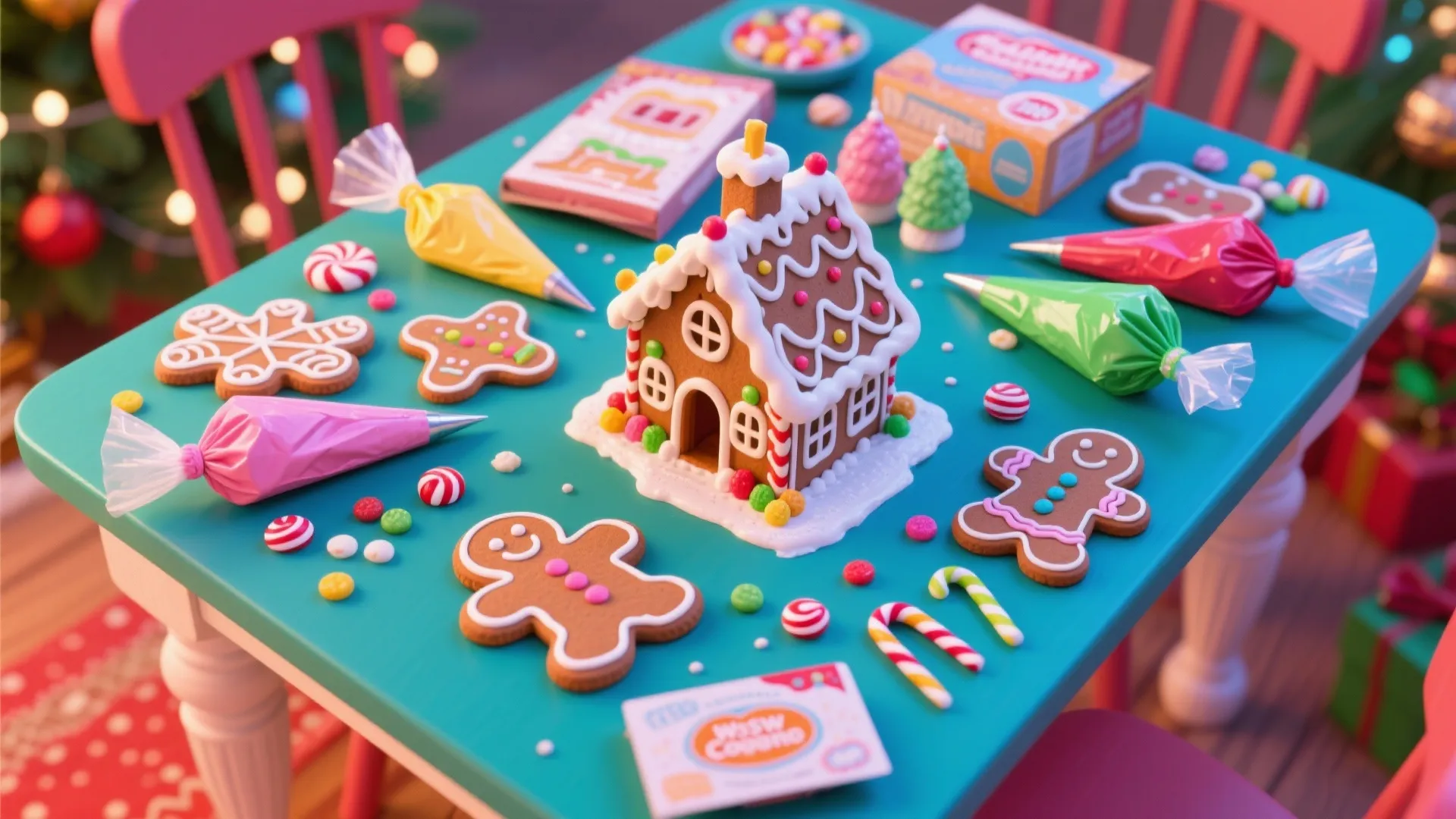 5. Gingerbread House Showdown
