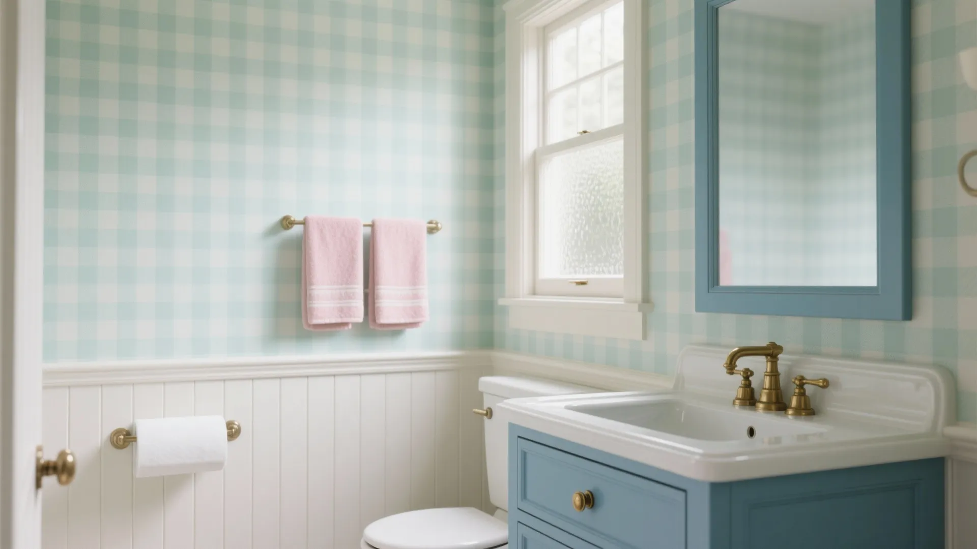 2. Gingham & Pastels