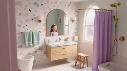 5 Girl Bathroom Design Ideas That Grow With Her