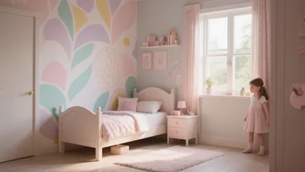 5 Girl Room Wall Painting Design Ideas