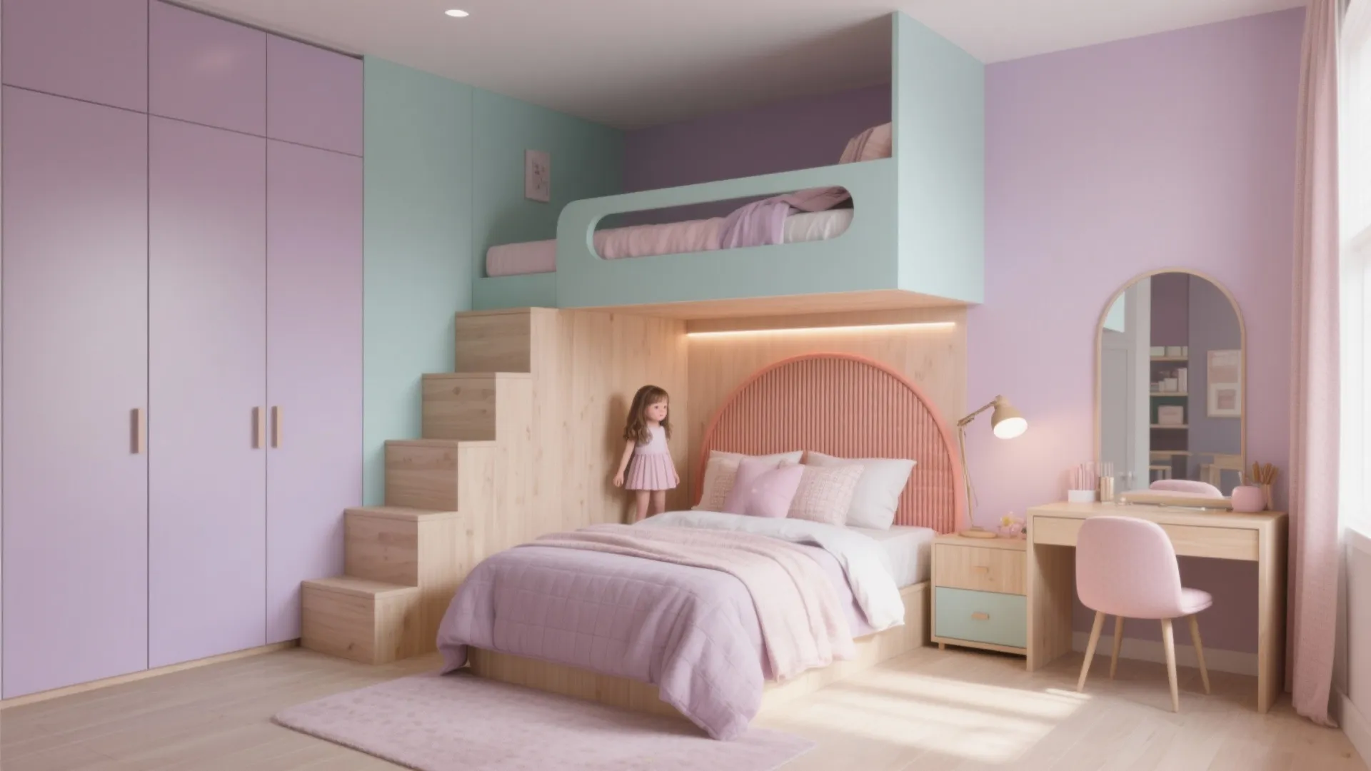5 Small Bedroom Ideas for Girls That Feel Big: Designer-tested ways to maximize storage, style, and light in tiny girls’ rooms