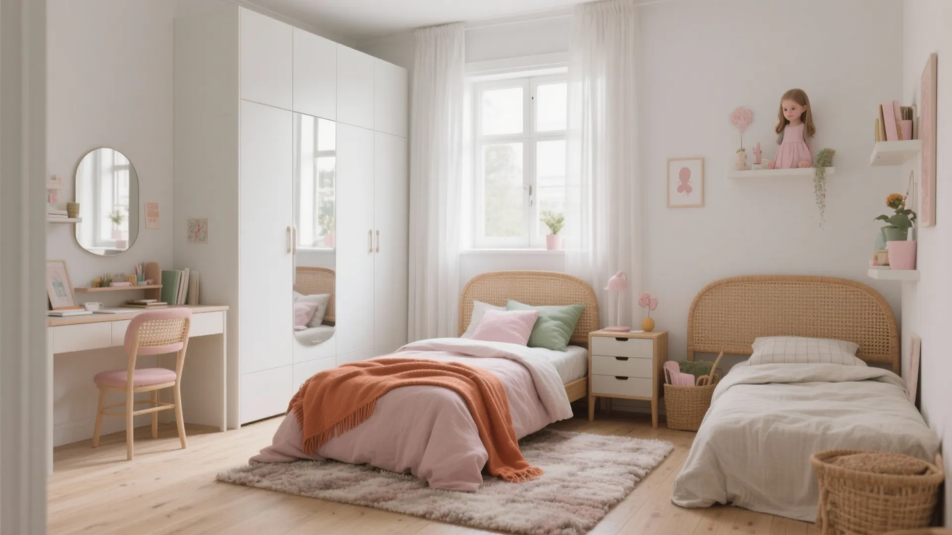 5 Girls Room Ideas That Grow With Her: Real designer tips, pros and cons, and small-space tricks for girls rooms that last from little to teen