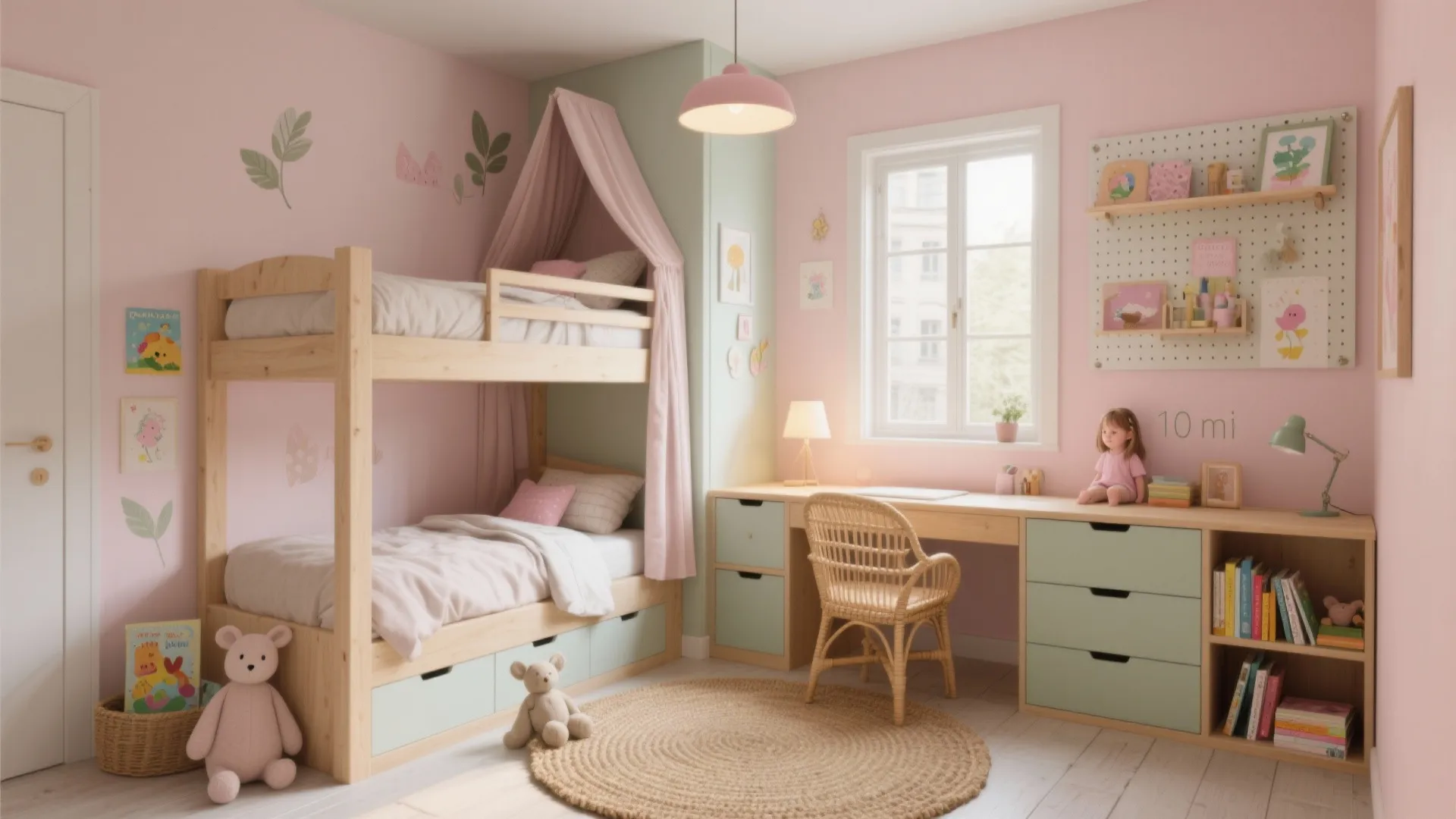 5 Girl Kids Room Ideas: Designer Tips for Small Spaces: Real-world, small-space strategies from a senior interior designer and mom-approved pro