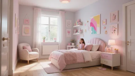 5 Girl Room Wall Paint Ideas