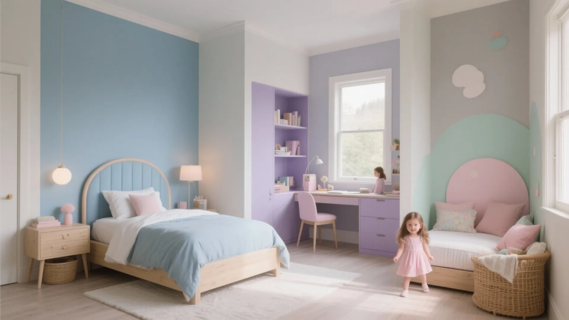 Girls Room Paint Ideas: Create a Dreamy Bedroom Retreat: 1 Minute to Pick the Perfect Paint for a Magical Makeover