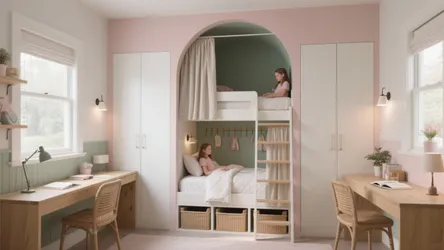 5 Girl Shared Bedroom Ideas for Small Rooms