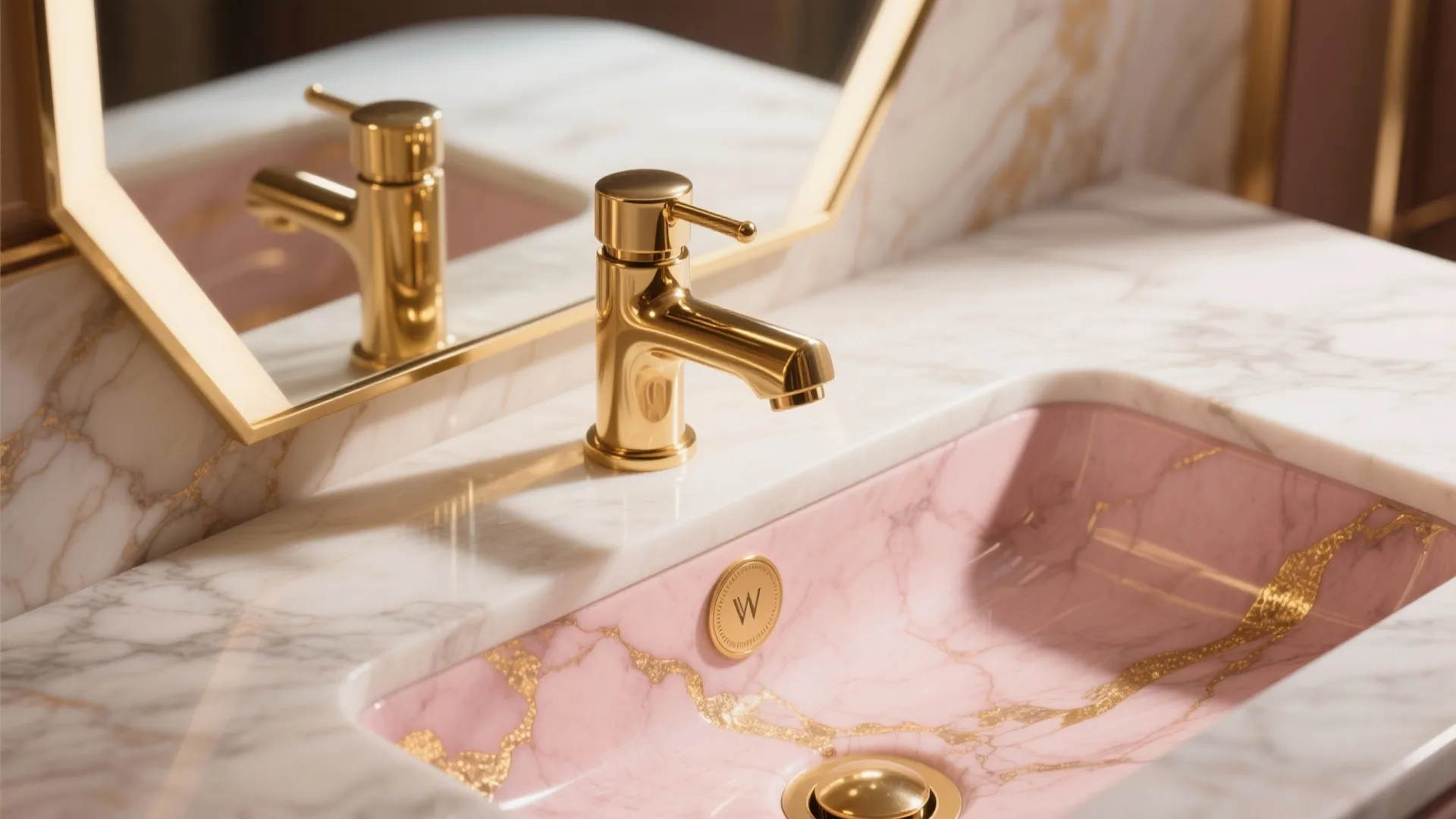 2. Glam Hardware & Fixtures