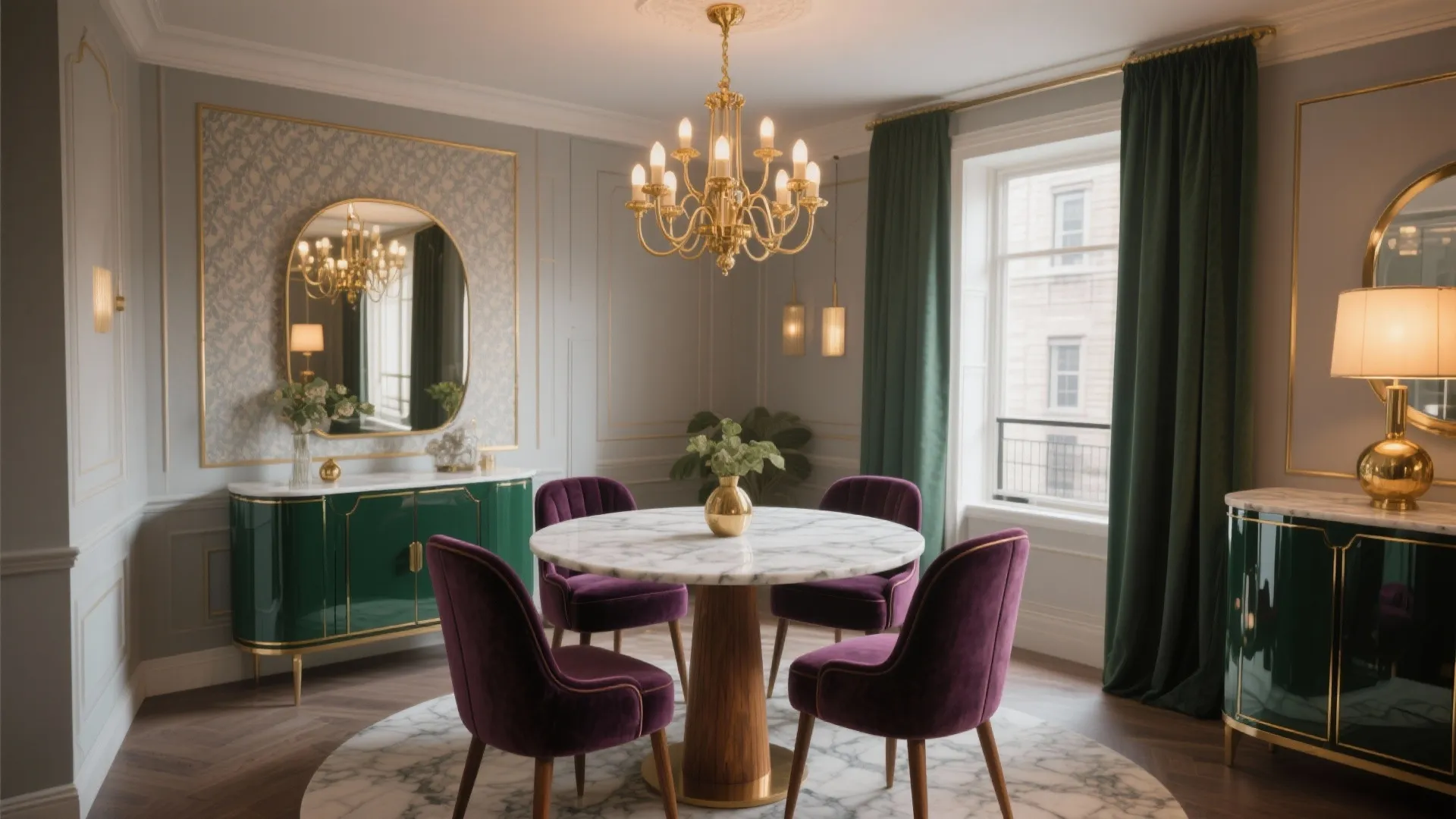Glam Dining Room Ideas: 10 Glam Dining Room Ideas to Inspire Small and Luxe Dining Spaces