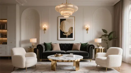 5 glamorous luxury living room ideas