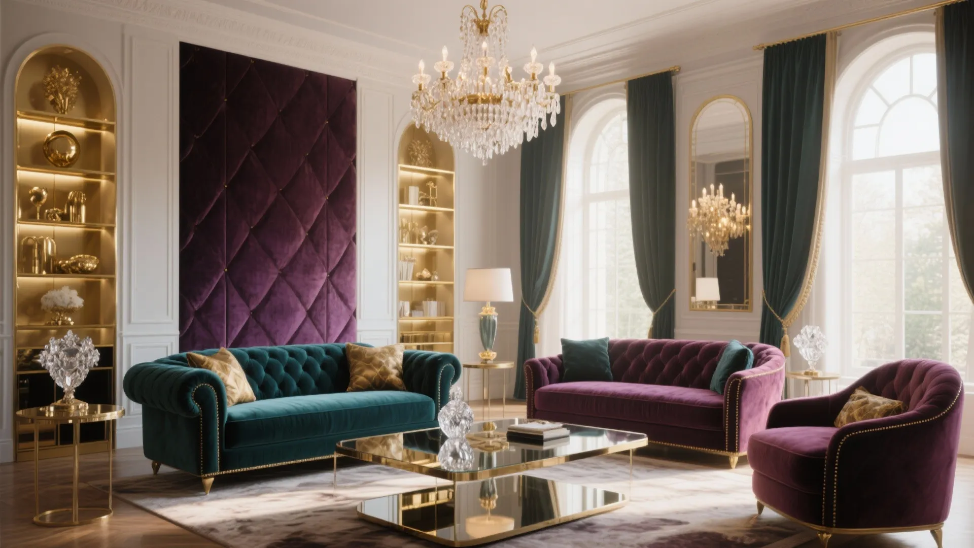 10 Glam Living Room Ideas: My Favorite Glam Living Room Ideas to Add Sparkle and Comfort