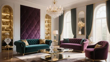 10 Glam Living Room Ideas