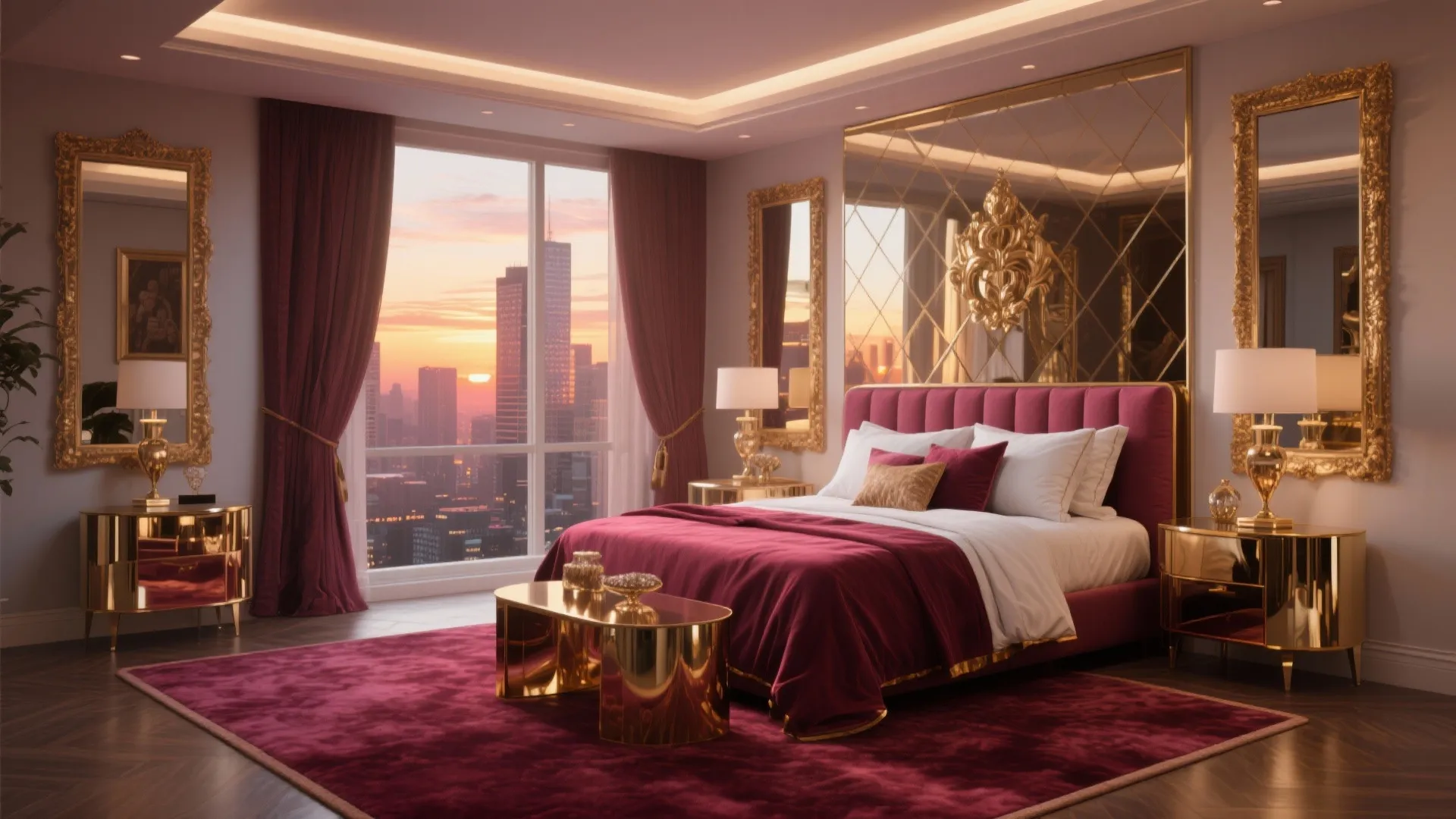 Glamorous Mix with Metallic Shine