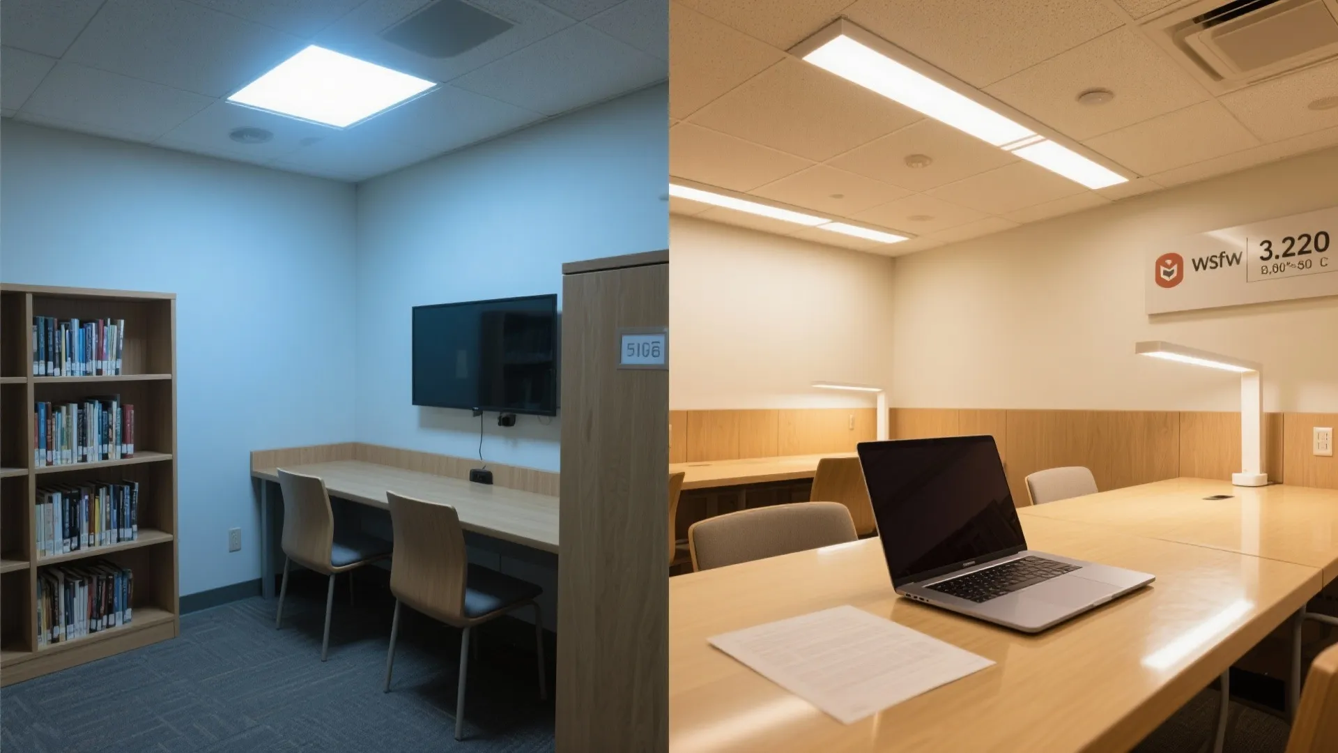 Layered, Glare-Free Lighting That Loves Books