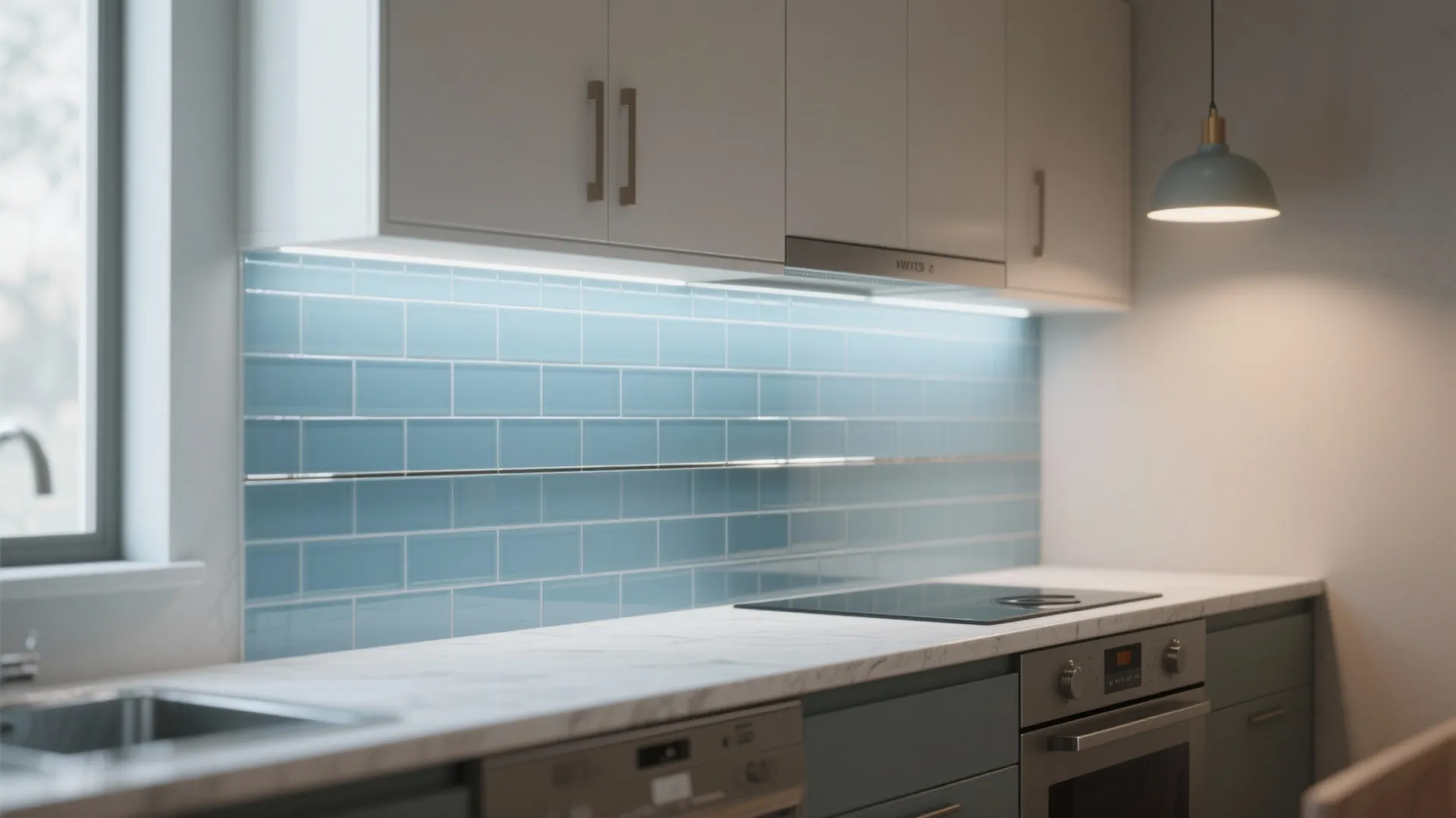 4: Glass Tile Accent Strip