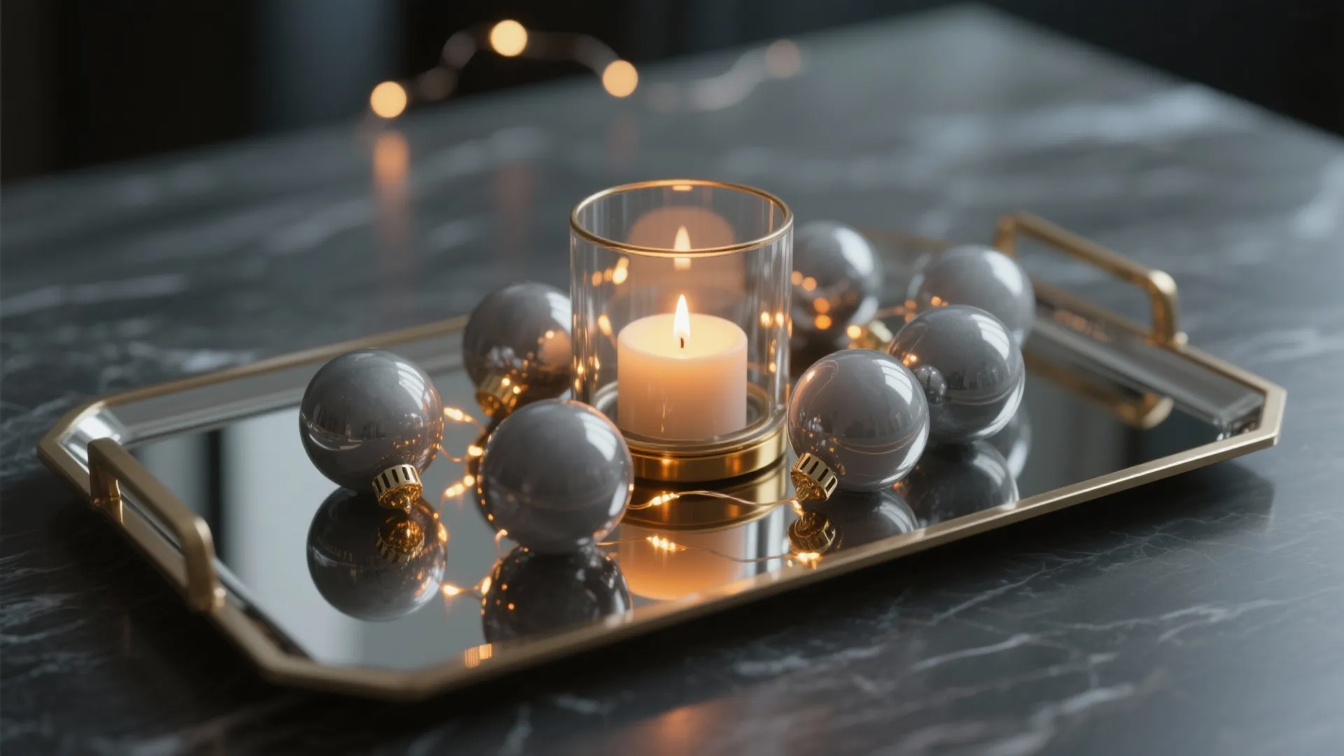 Reflective Surfaces and Glass Accents