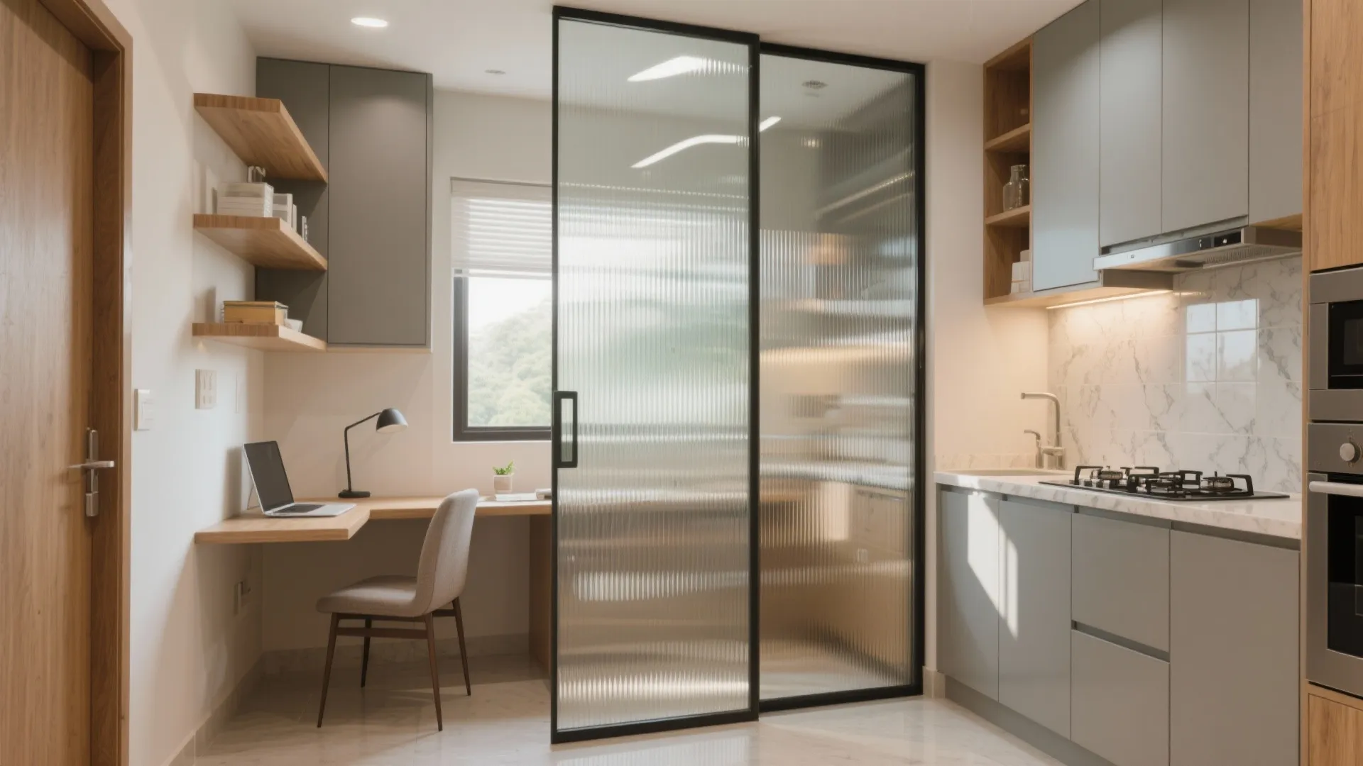 Glass Accents to Boost Light and Flow